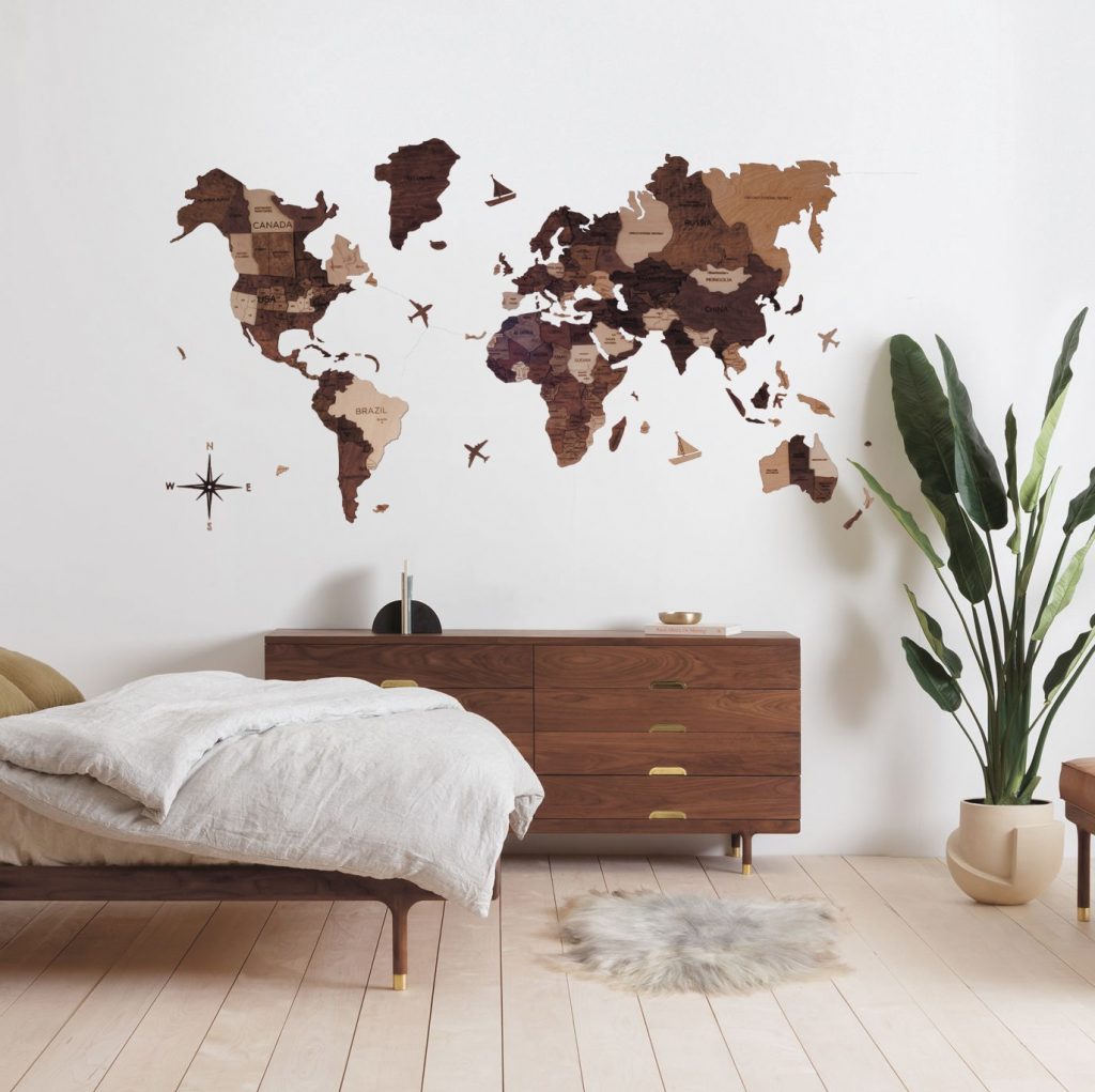 Globe-trotting living room styles