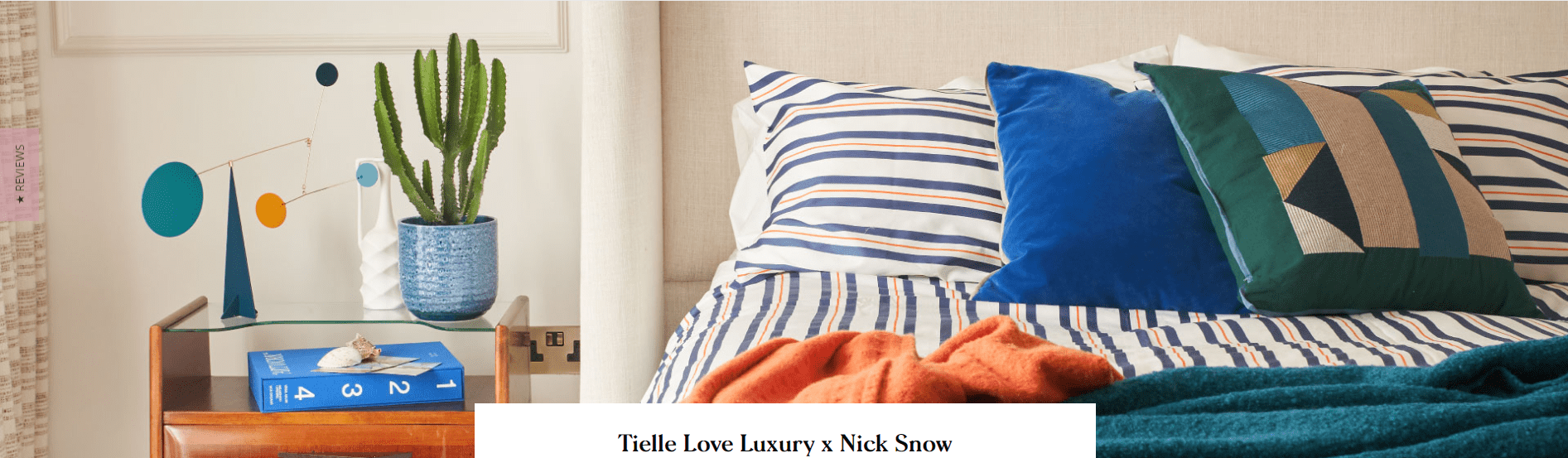 Tielle Love Luxury Launches California-Inspired Bed Linen Colour Collection