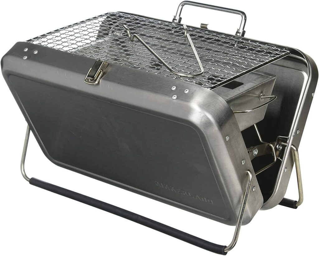Kikkerland Portable BBQ Suitcase
