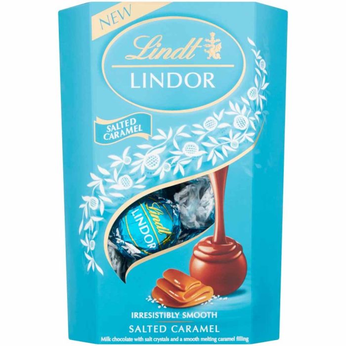 Lindor Salted Caramel Chocolate Truffles